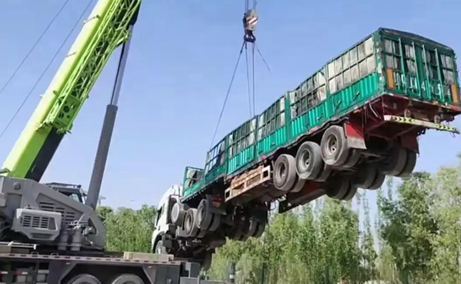蚌山区道路脱困救援案例